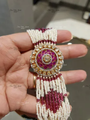 925 Silver Royal Ruby Bracelet