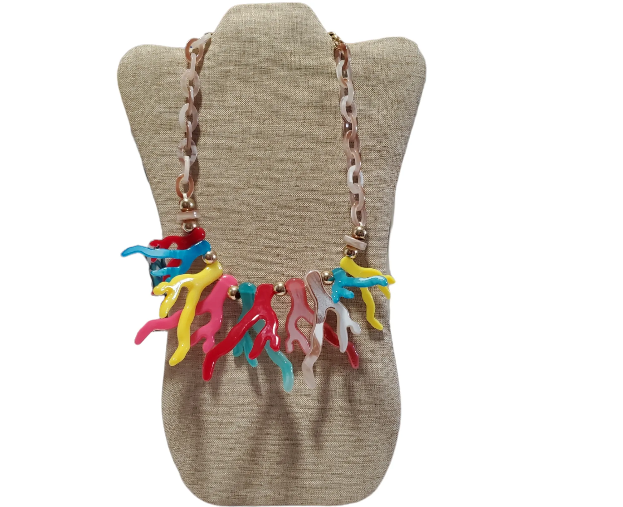 Acrylic Shell necklace