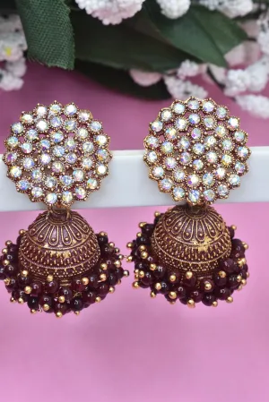 Big, Bold Jhumkas: Multicolored, Festive Partywear