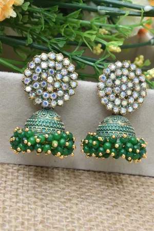 Big, Bold Jhumkas: Multicolored, Festive Women's Earrings