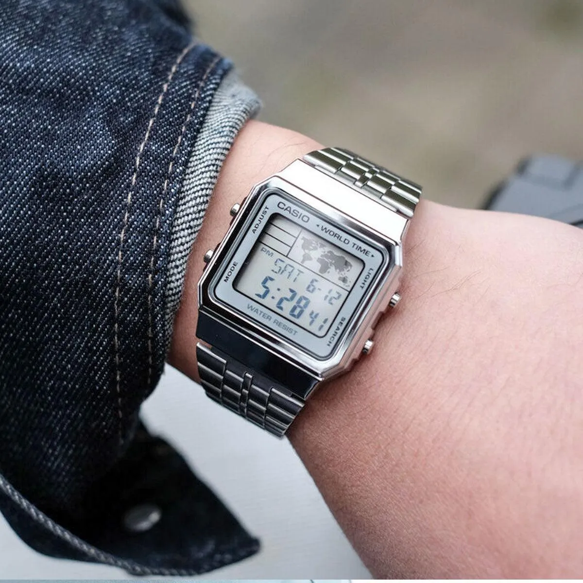 Casio Vintage World Time A500WA-7