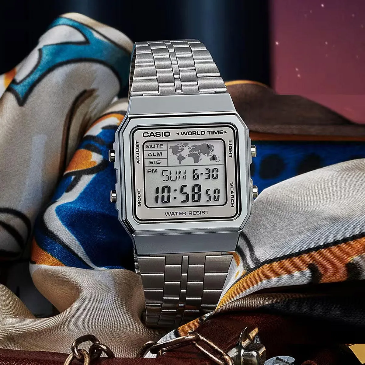 Casio Vintage World Time A500WA-7