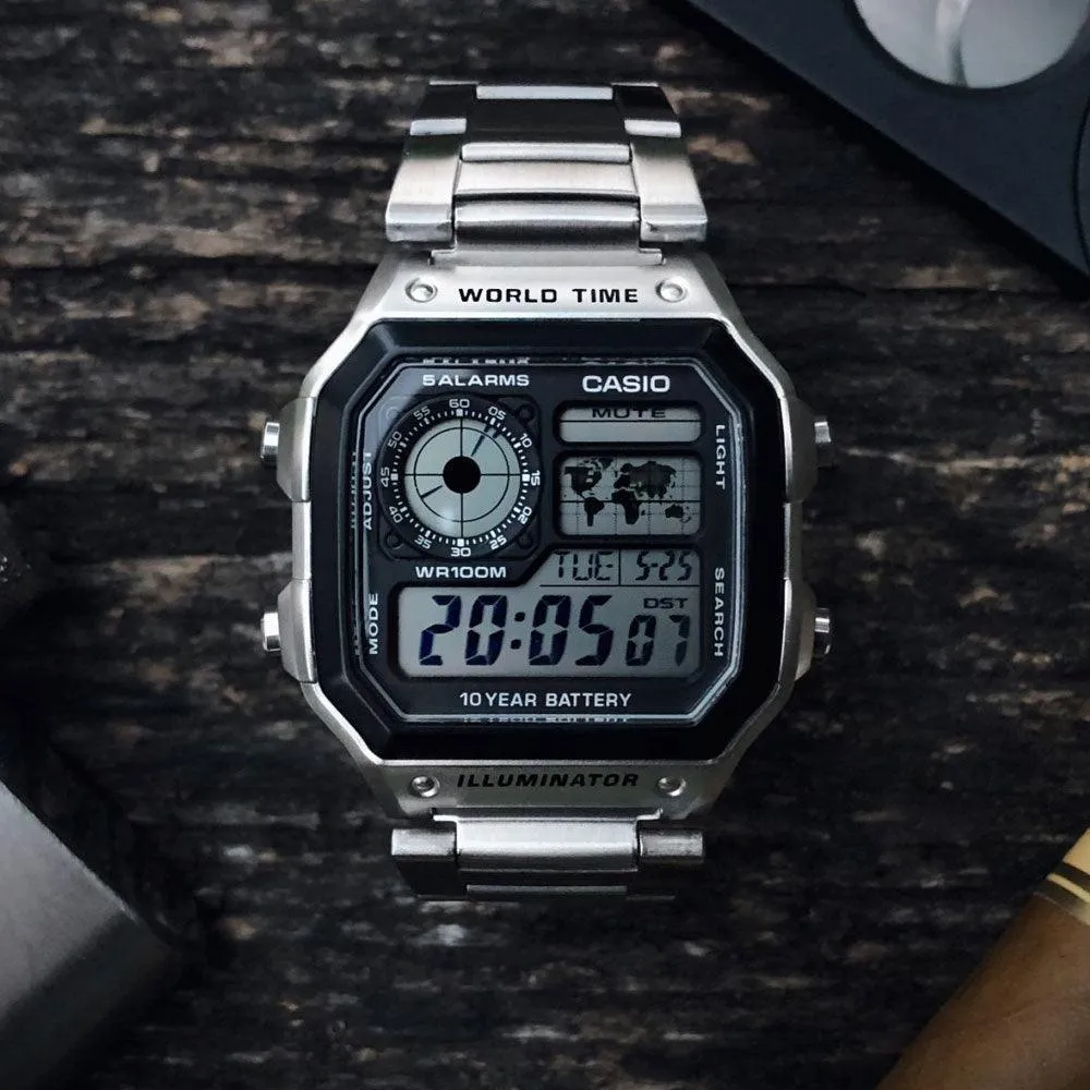 Casio World Time AE-1200WHD-1AV