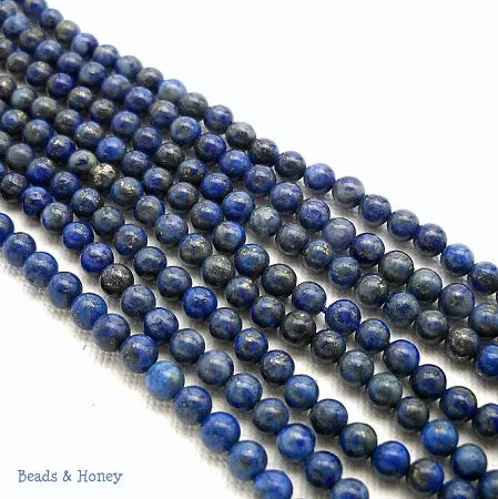Lapis Lazuli Round 4mm