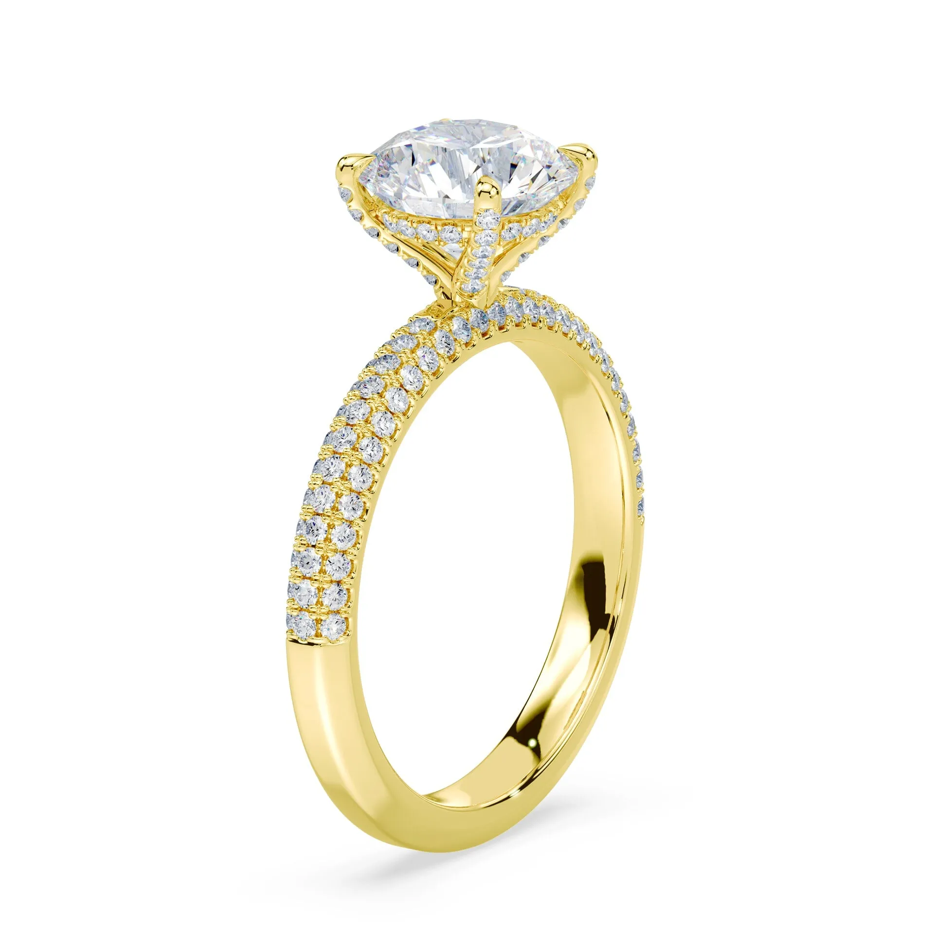 Luxe Pave Diamond Ring