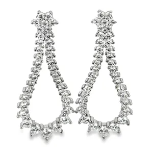 Pear Shaped Drop Earrings