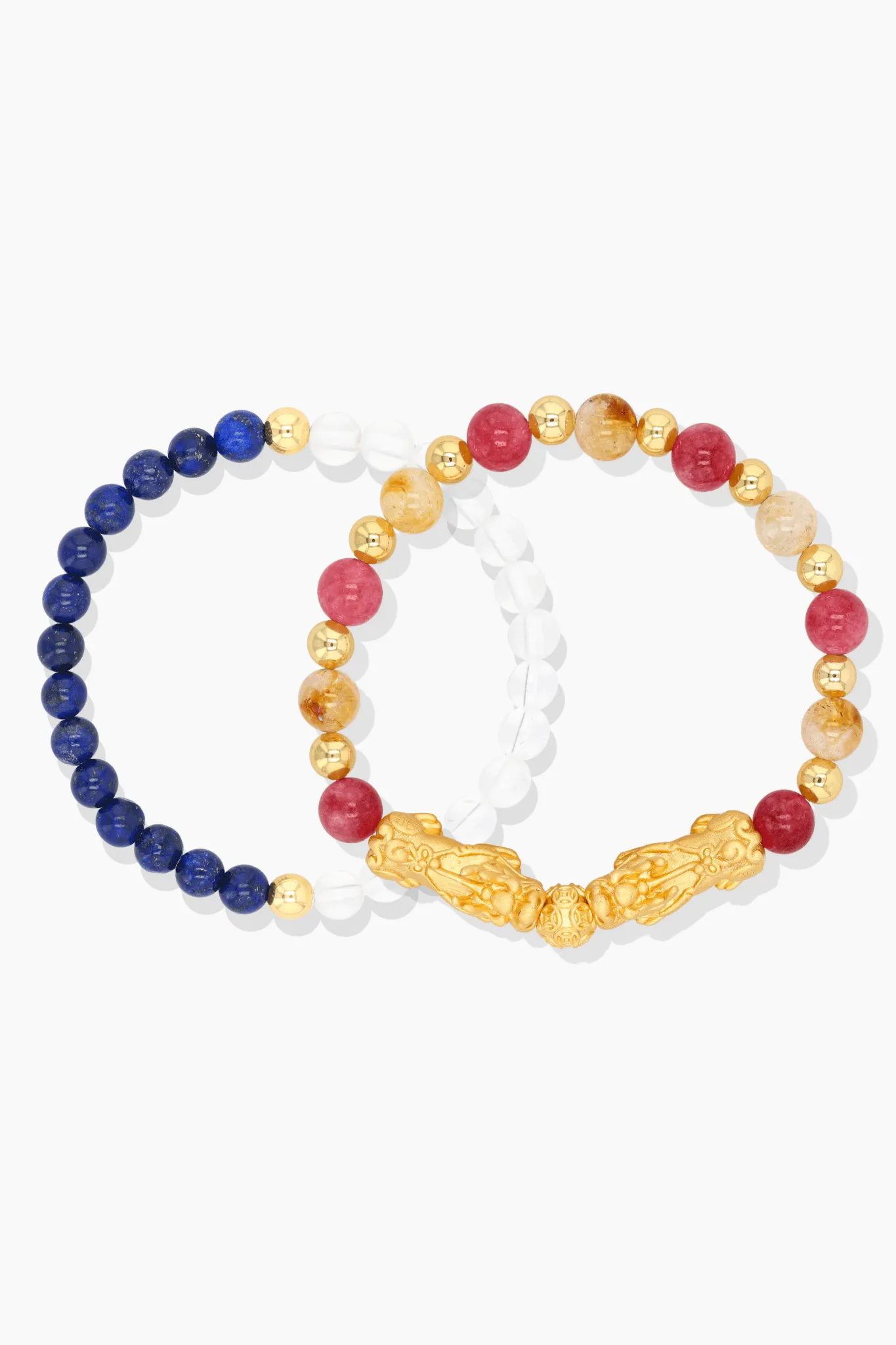 Pisces Zodiac Energy Bracelet With REAL Gold