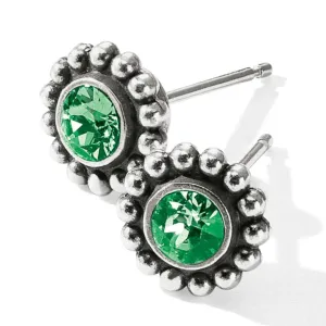 Twinkle Mini Post Earrings - Peridot