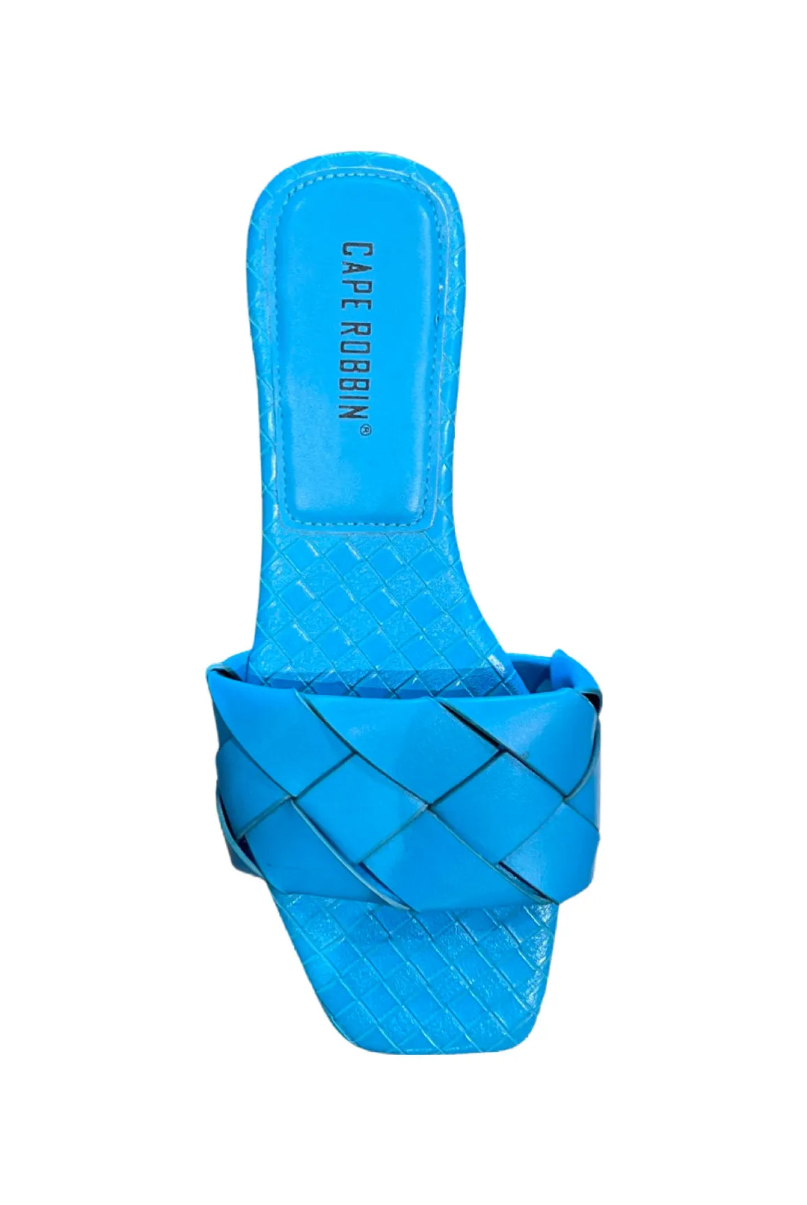 Unique....Braided Medium Size Flap Slides