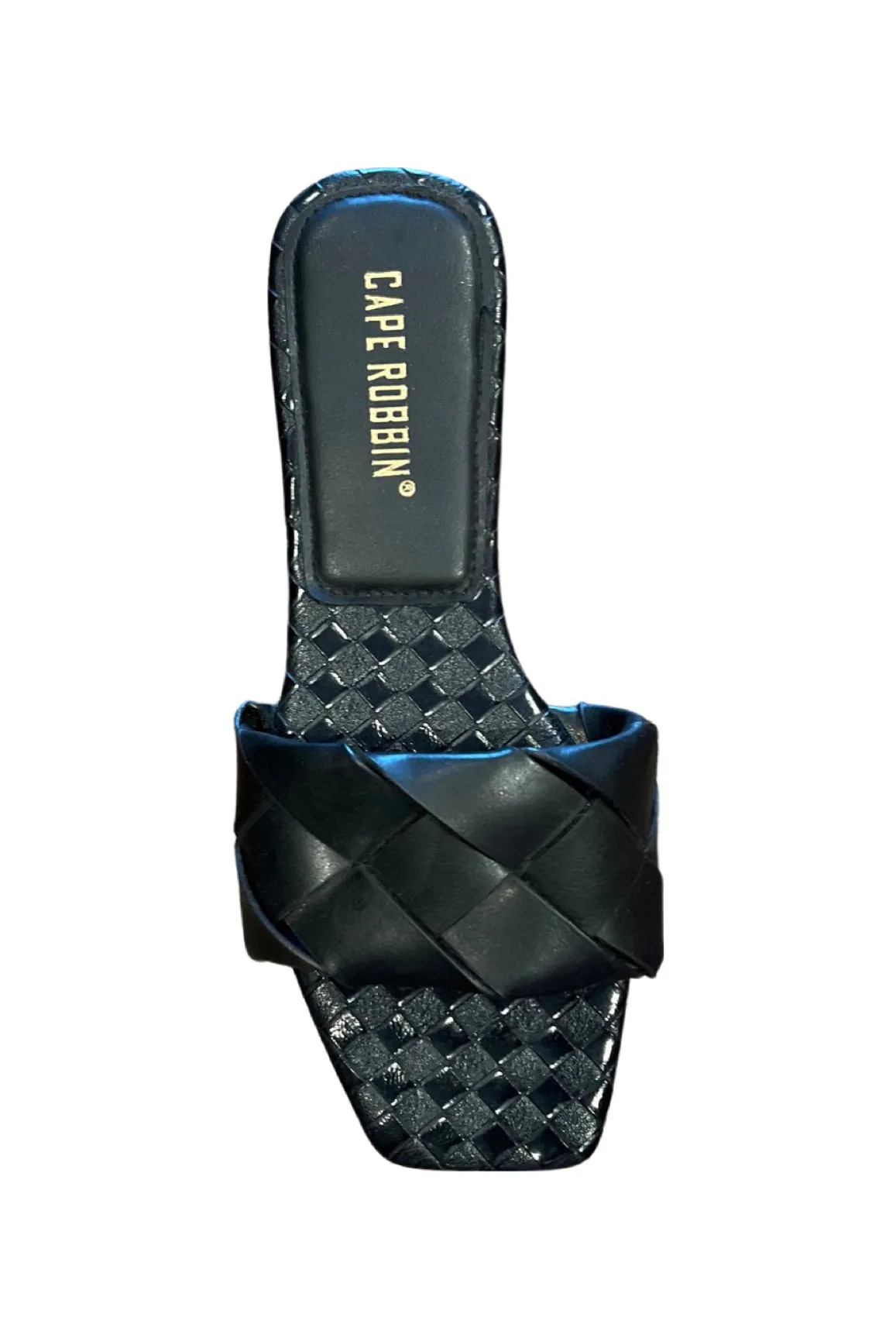Unique....Braided Medium Size Flap Slides